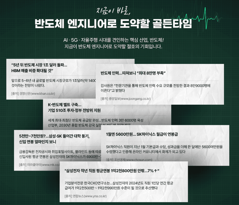 EDA 소프트웨어 ( Synopsys )를 활용한 반도체 설계 디자인 취업과정 원문 공고문 5
